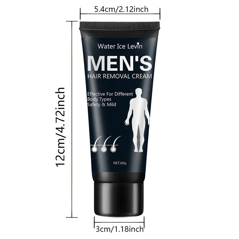 Hair Removal Cream, Quick Removal of Five Minutes, One-Wipe Clean, Moisturizing, No Black Spots, Long-Lasting Effect, Suitable for Whole Body Hair Removal, Hypoallergenic, Unisex