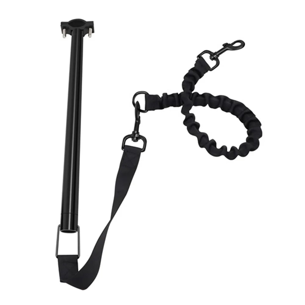 Elastic dog bicycle traction belt rope dog leash bicycle accessories pet walk jogging distance guardian handheld pet leash