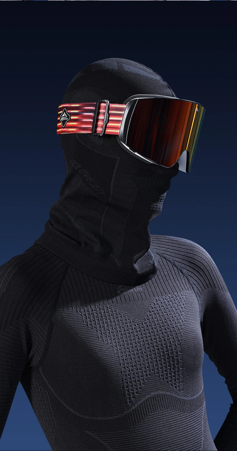 Ski Mask Motorcycle Riding Full Face Mask Neck Warmer Winter Warm Balaclava Windproof Cycling Cap Outdoor Run Skiing Mask Hat