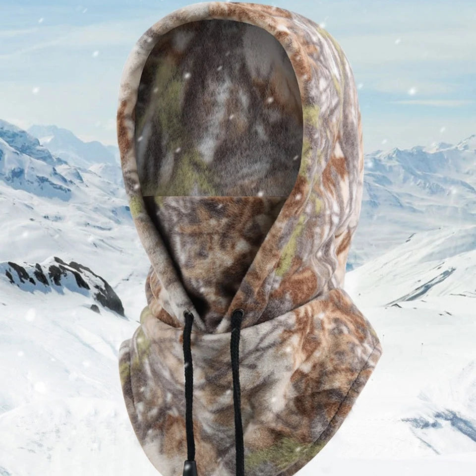 KoKossi Polar Fleece Winter Warm Face Mask Windproof Balaclava Neck Warmer Sport Ski Mask Motorcycle Cycling Hat For Men Women
