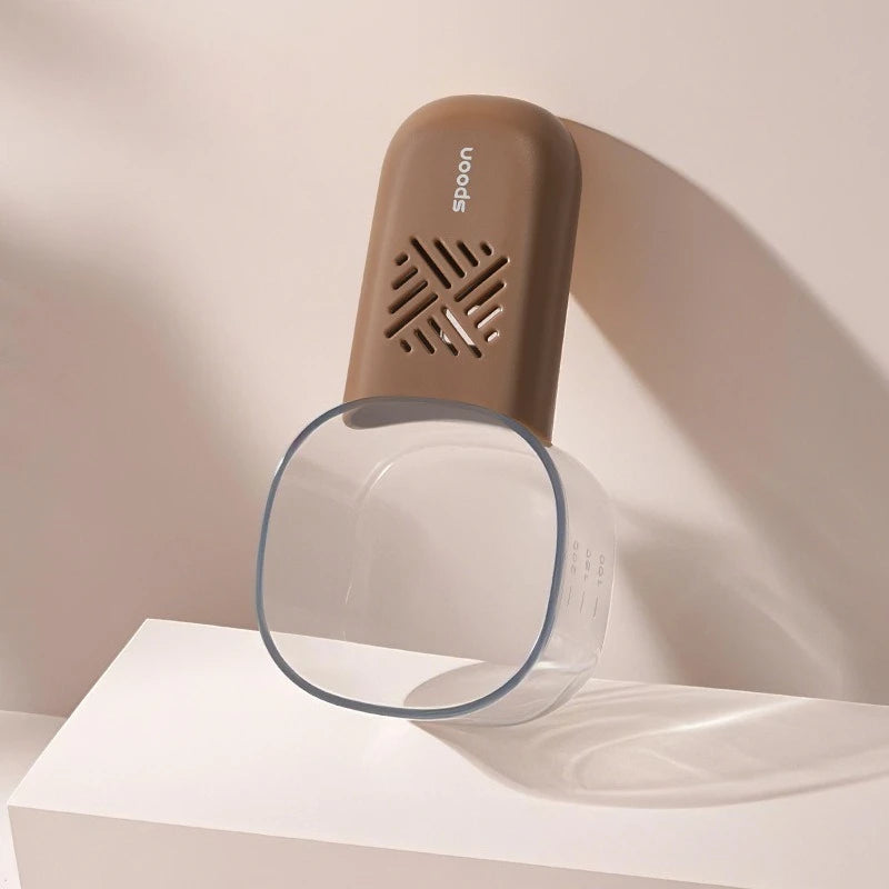 Multifunctional Pet Food Shovel Spoon Dog Cat Fedding Tool Drier Design Removable Pet Accessories Kitten Feeding Supplies