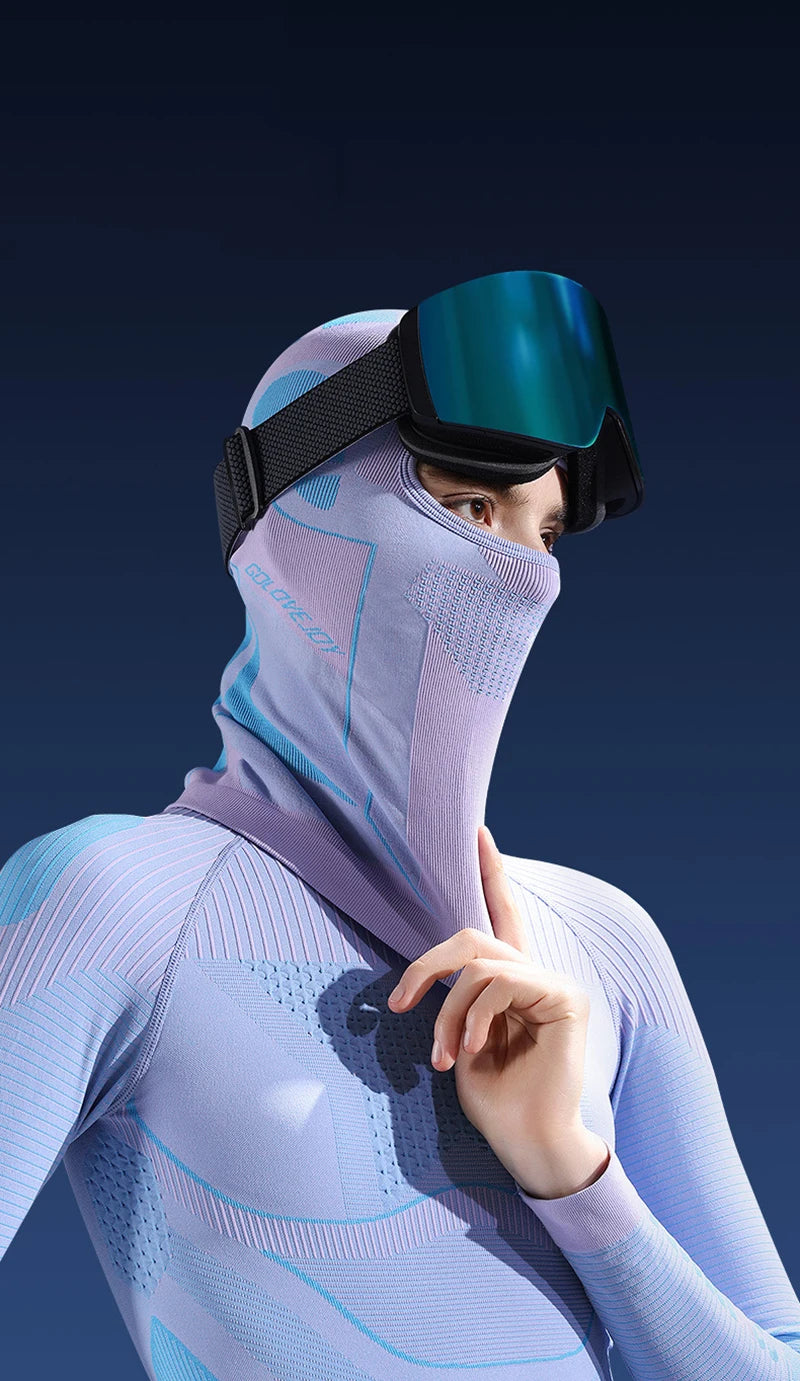 Ski Mask Motorcycle Riding Full Face Mask Neck Warmer Winter Warm Balaclava Windproof Cycling Cap Outdoor Run Skiing Mask Hat