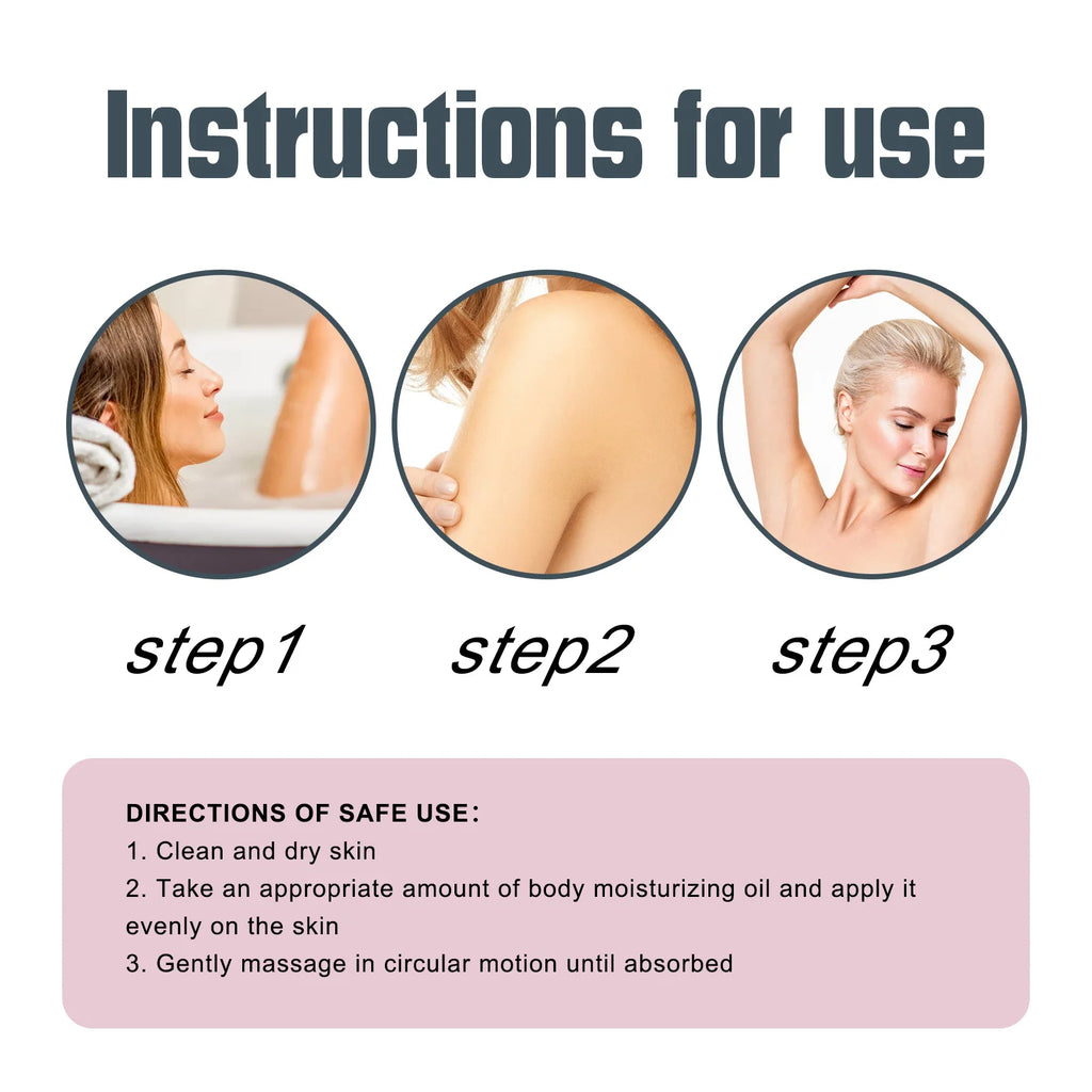 OceAura Body Moisturizing Oil 3.38 Oz Deep Care Skincare for Dry Skin Autumn Winter Moisturizes And Brightens the Skin