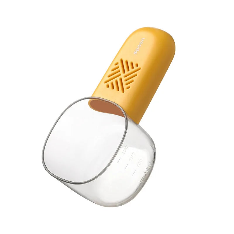 Multifunctional Pet Food Shovel Spoon Dog Cat Fedding Tool Drier Design Removable Pet Accessories Kitten Feeding Supplies