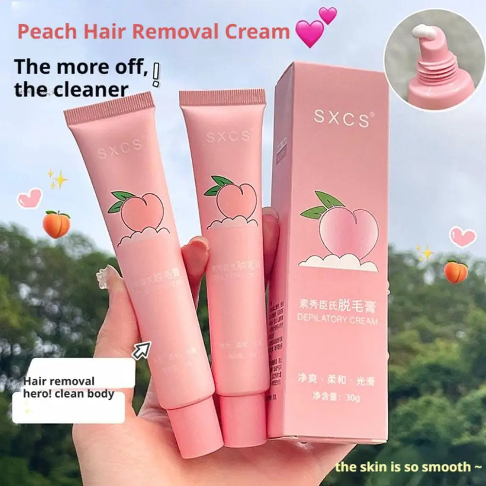 Hair Removal Cream Fast Painless Hair Growth Inhibitor Arm Armpit Legs Intimate Areas Peach Fuzz Remover For Men Woman