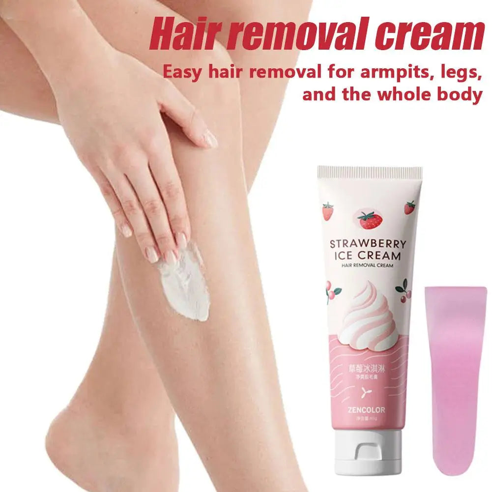 Hair Removal Cream Fast Painless Hair Growth Inhibitor Arm Armpit Legs Intimate Areas Peach Fuzz Remover For Men Woman