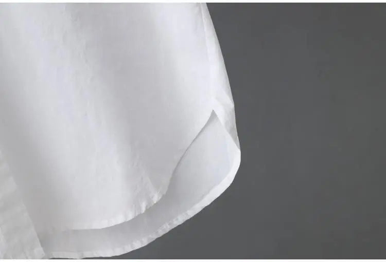 Turn-down Neck Pink Solid Short Sleeved Loose Shirt And Blouse Clothes Top Casual Single Breasted Spring Simple OL Outerwear New