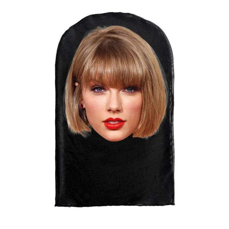 New 3D Printed Kanye Mask Elastic Mesh Full Face Mask Cosplay Headwear For Men Women  Party Simulation Fashion Hat Headgear