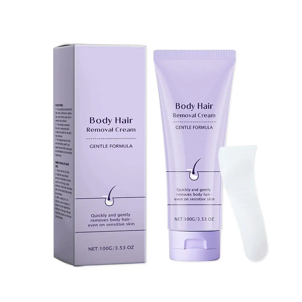 Hair Removal Cream Fast Painless Hair Growth Inhibitor Arm Armpit Legs Intimate Areas Peach Fuzz Remover For Men Woman
