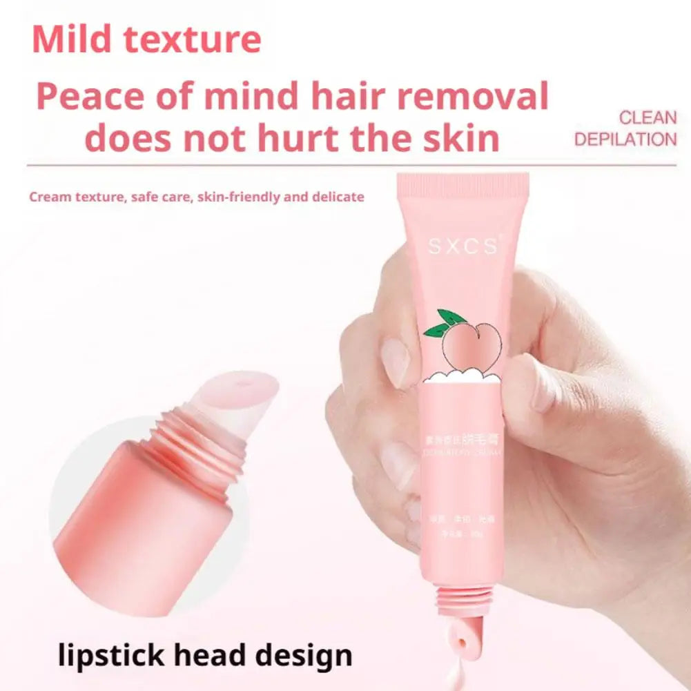 Hair Removal Cream Fast Painless Hair Growth Inhibitor Arm Armpit Legs Intimate Areas Peach Fuzz Remover For Men Woman