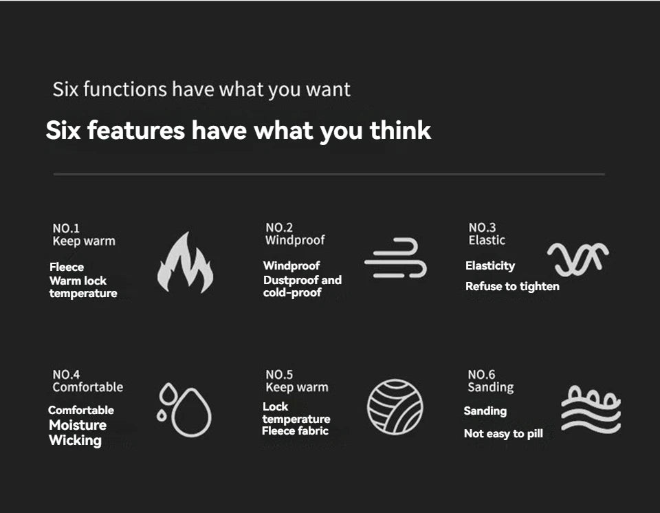 KoKossi Polar Fleece Winter Warm Face Mask Windproof Balaclava Neck Warmer Sport Ski Mask Motorcycle Cycling Hat For Men Women