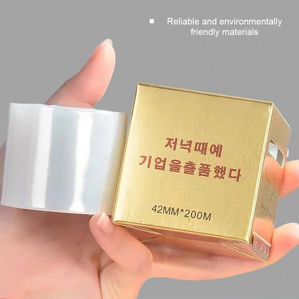 1 Roll 200M Tattoo Clear Plastic Wrap Preservative Microblading Film for Permanent Makeup Eyebrow Tattoo Accessories Beauty Tool