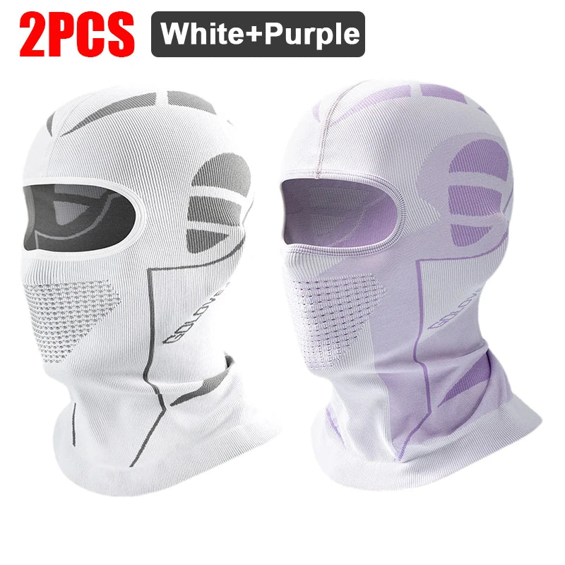 Ski Mask Motorcycle Riding Full Face Mask Neck Warmer Winter Warm Balaclava Windproof Cycling Cap Outdoor Run Skiing Mask Hat