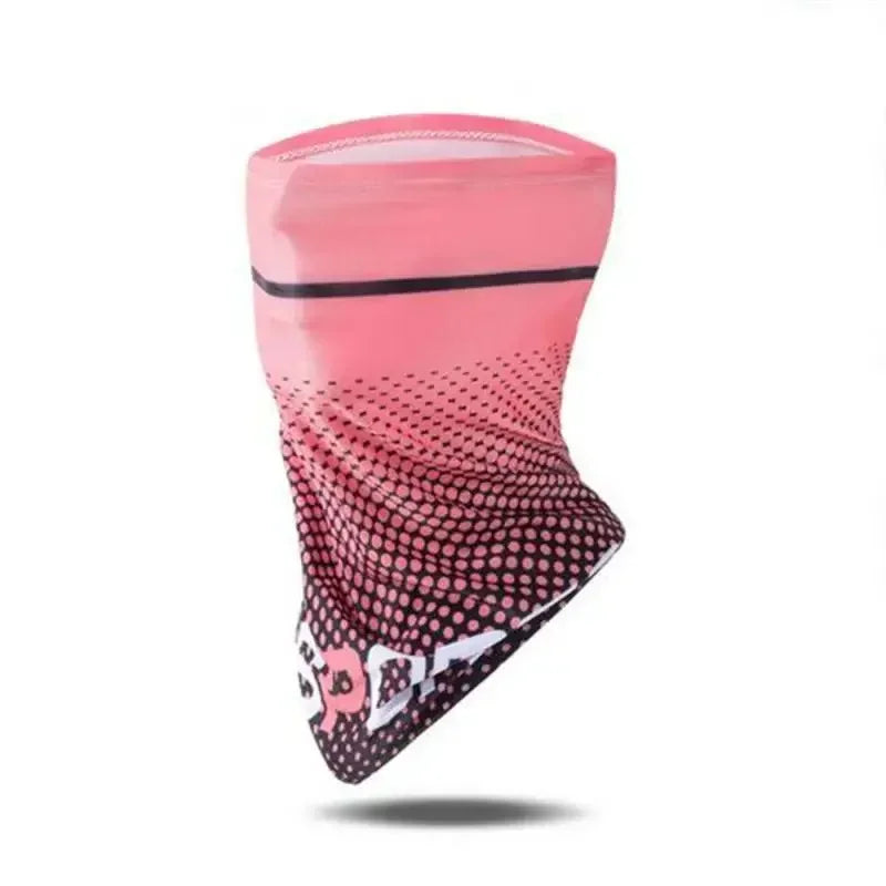 Ice Silk Cycling Face Mask Absorption Hiking Camping Neck Tube Scarf Bandana Motorcycle Magic Scarf Headscarf Men