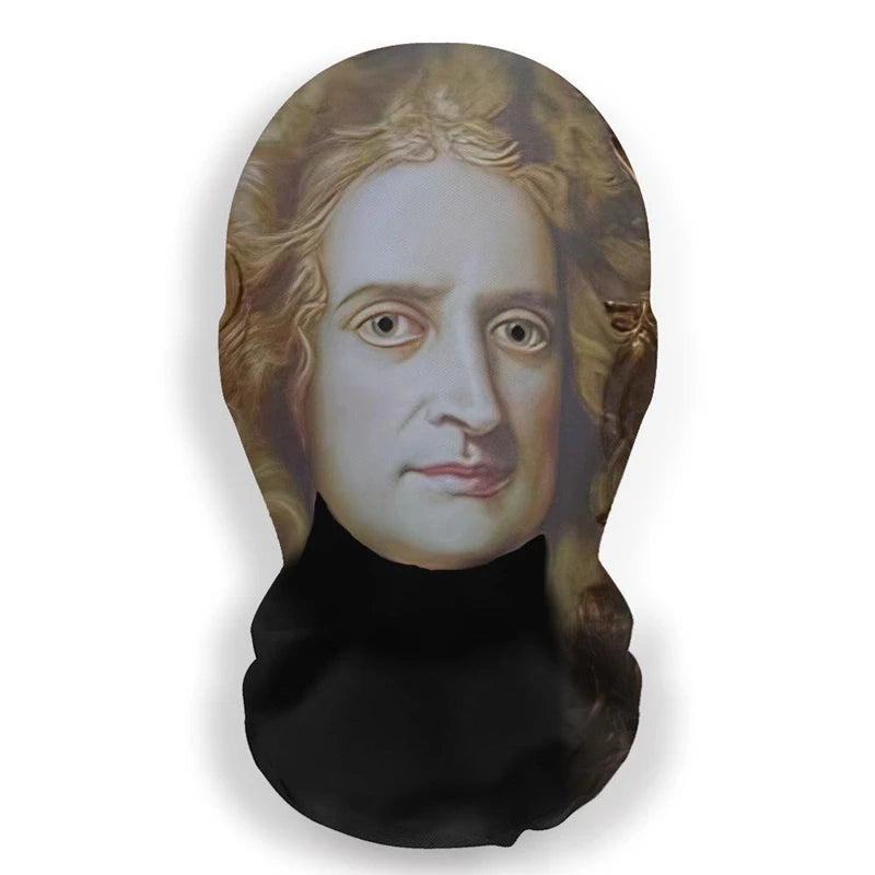 New 3D Printed Kanye Mask Elastic Mesh Full Face Mask Cosplay Headwear For Men Women  Party Simulation Fashion Hat Headgear