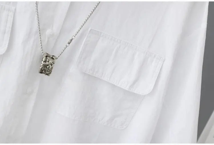 Turn-down Neck Pink Solid Short Sleeved Loose Shirt And Blouse Clothes Top Casual Single Breasted Spring Simple OL Outerwear New