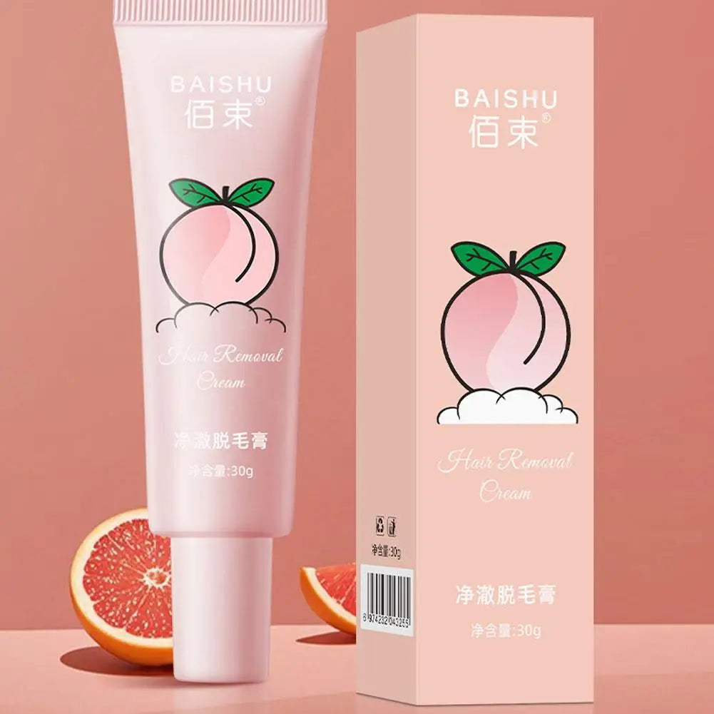 Hair Removal Cream Fast Painless Hair Growth Inhibitor Arm Armpit Legs Intimate Areas Peach Fuzz Remover For Men Woman