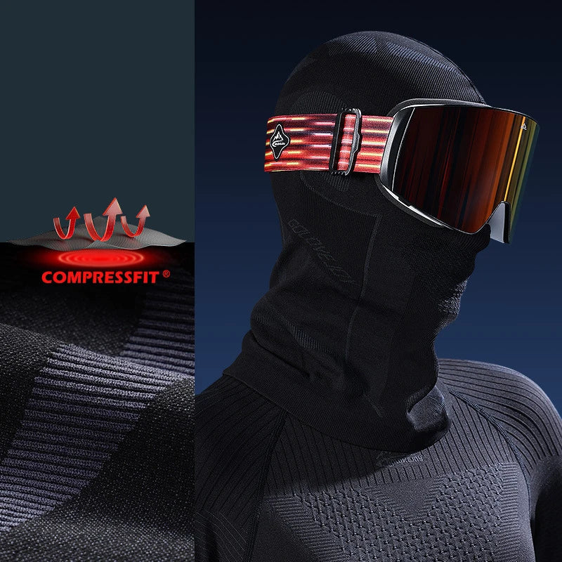 Ski Mask Motorcycle Riding Full Face Mask Neck Warmer Winter Warm Balaclava Windproof Cycling Cap Outdoor Run Skiing Mask Hat