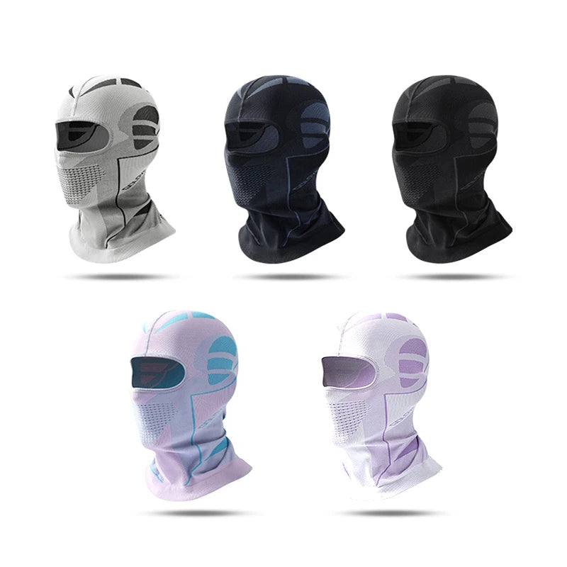 Ski Mask Motorcycle Riding Full Face Mask Neck Warmer Winter Warm Balaclava Windproof Cycling Cap Outdoor Run Skiing Mask Hat