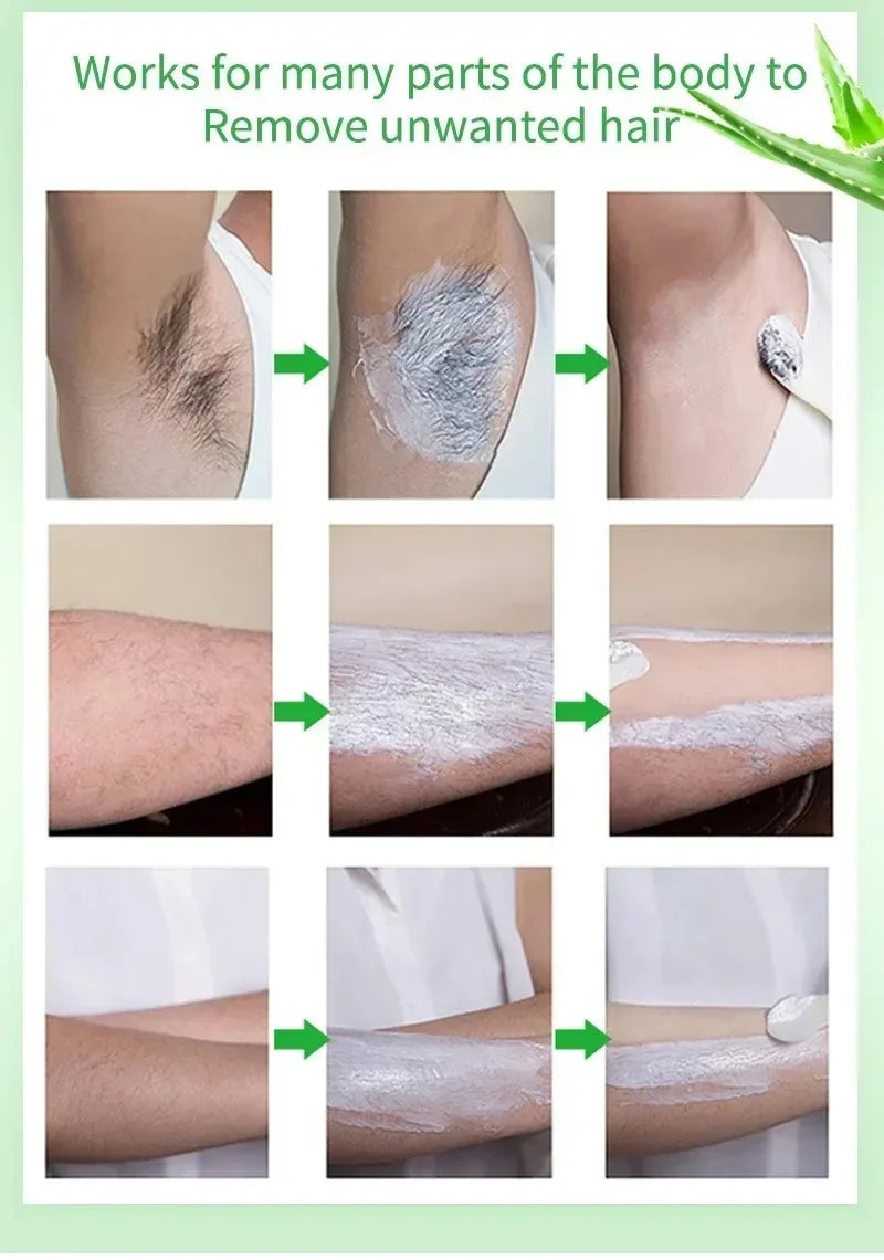 2 Minutes Quick Hair Removal Spray Painless Hair Growth Inhibitor Arms Arms Legs Permanent Hair Removal for Men Women 2025