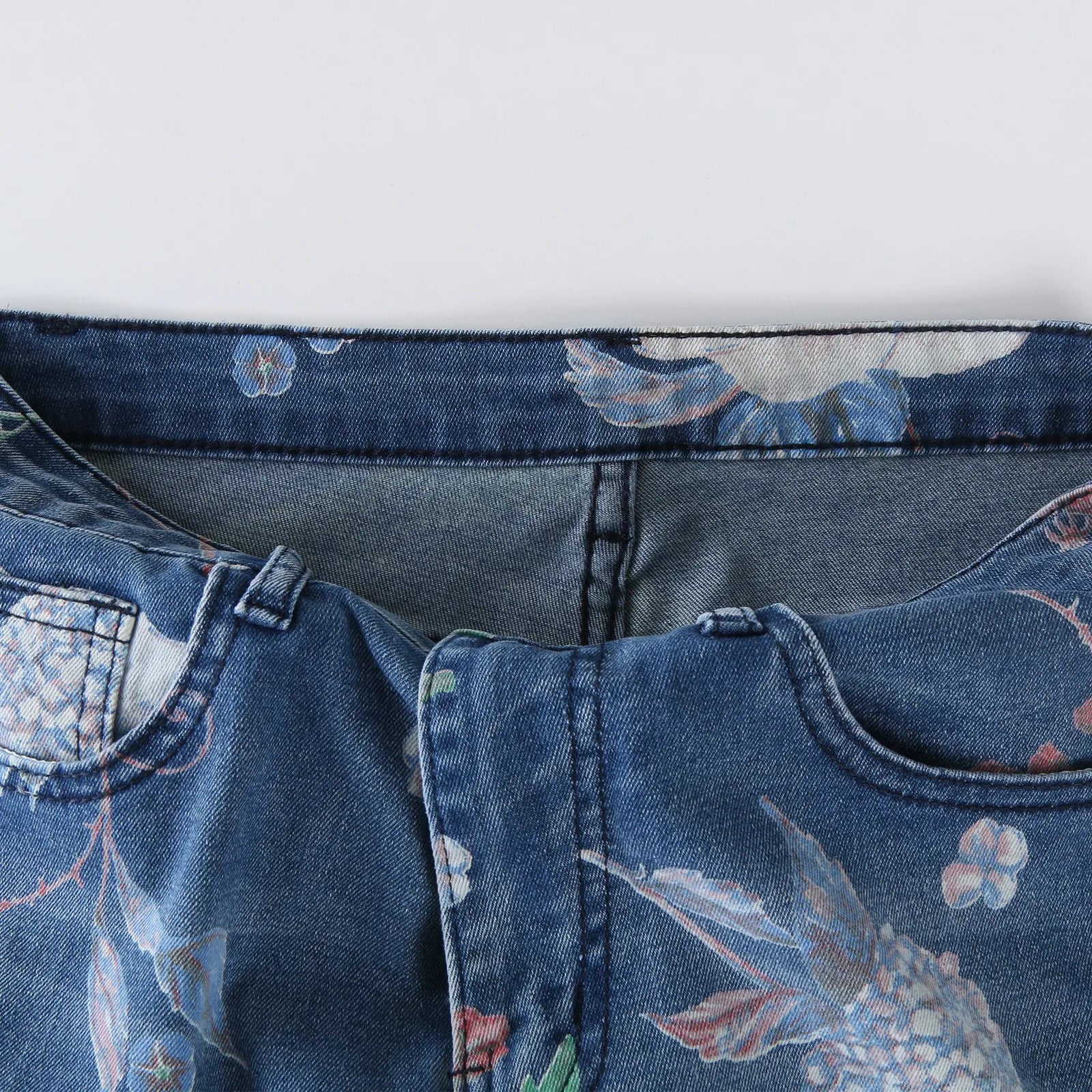 Women Denim Gym Workout Trousers High Waist Trousers Fitness Workout Wear Scrunch Bum Tights Wide Leg Pants Спортивные Штаны