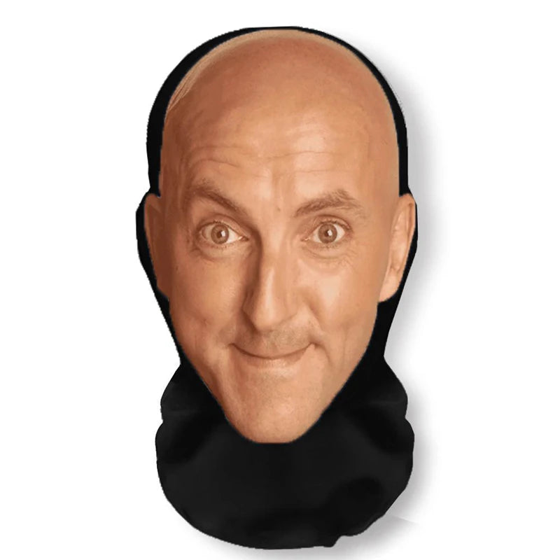 New 3D Printed Kanye Mask Elastic Mesh Full Face Mask Cosplay Headwear For Men Women  Party Simulation Fashion Hat Headgear