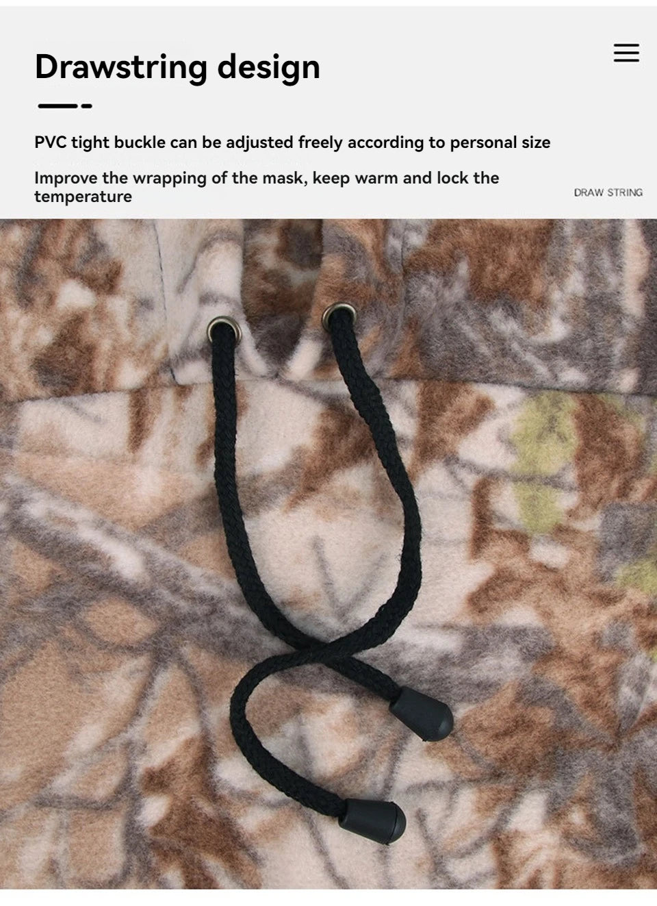 KoKossi Polar Fleece Winter Warm Face Mask Windproof Balaclava Neck Warmer Sport Ski Mask Motorcycle Cycling Hat For Men Women