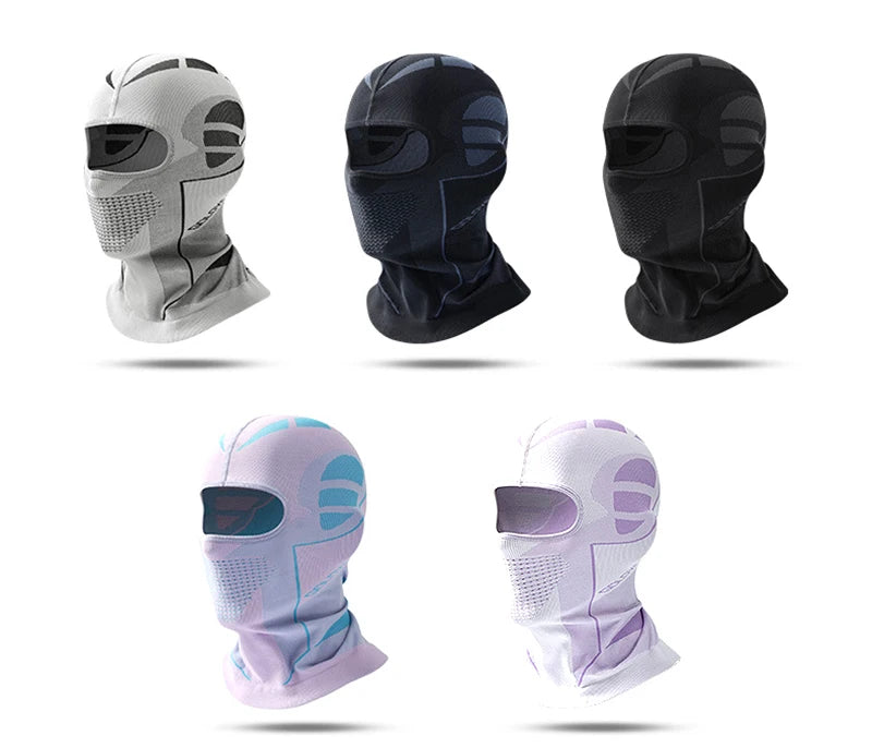 Ski Mask Motorcycle Riding Full Face Mask Neck Warmer Winter Warm Balaclava Windproof Cycling Cap Outdoor Run Skiing Mask Hat