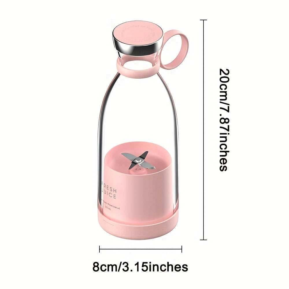 [Portable Fruit Blender] Wireless Mini Fruit Blender Juicer - 350ML Portable Electric, Perfect for On-the-Go!